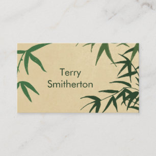 Bamboo Business Cards