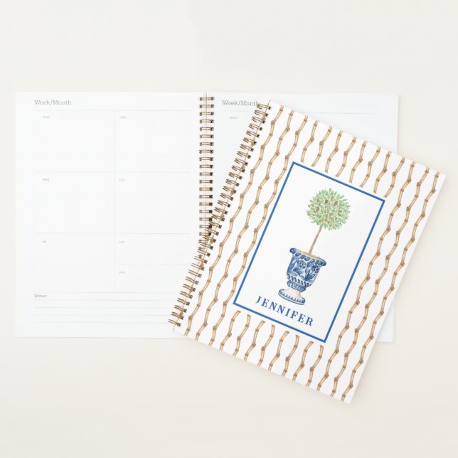 Bamboo Chinoiserie Topiaire | (Devant avec enveloppe)