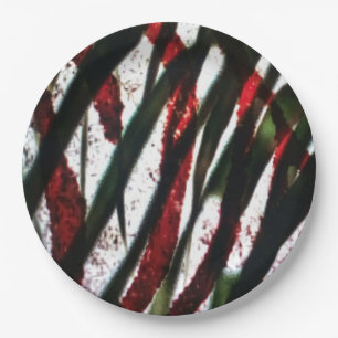 Bamboo Crossing          Paper Plate