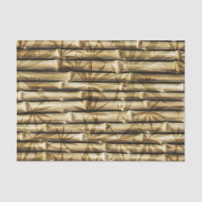 Bamboo Decoupage 22 Background Tissue Paper (Front)