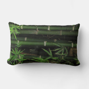 Bamboo ... Fao Rai, Nong Khai, Isaan, Thailand Lumbar Pillow
