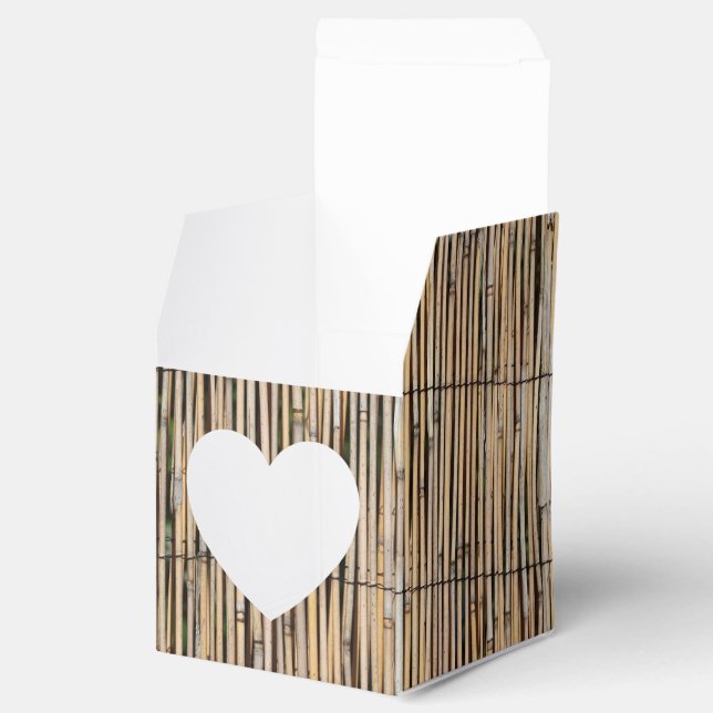 Bamboo Favor Box (Opened)