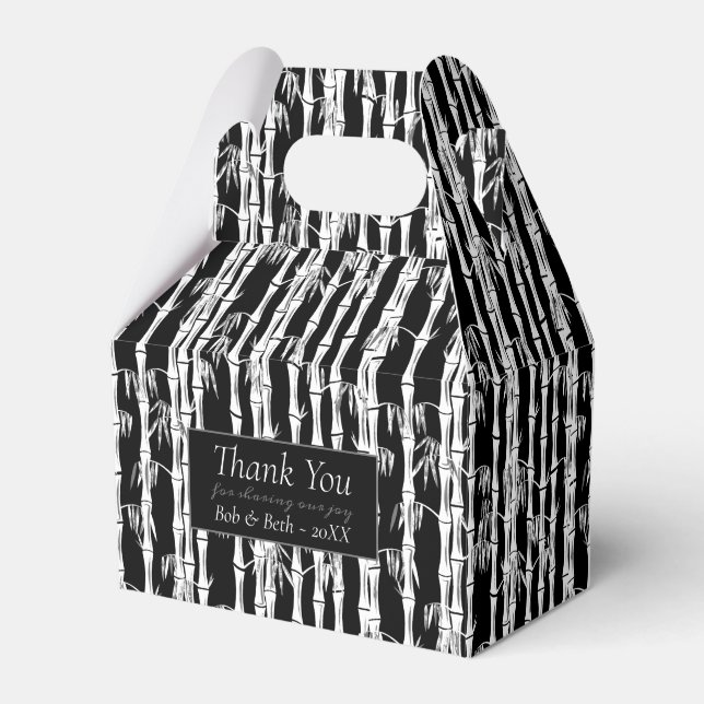 Bamboo Favor Box (Front Side)