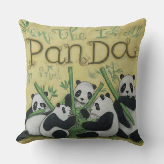 Bamboo Feast Throw Pillow
