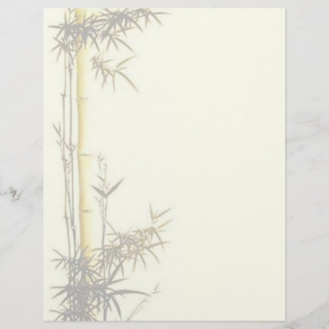 Bamboo Flyer (Front)