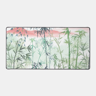 Bamboo forest desk mat