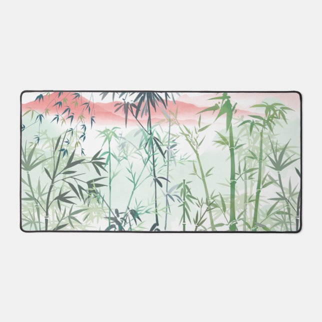 Bamboo forest desk mat (Front)