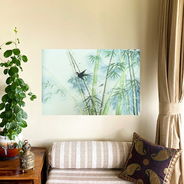 Bamboo Forest - green Photo Print (Creator Uploaded)