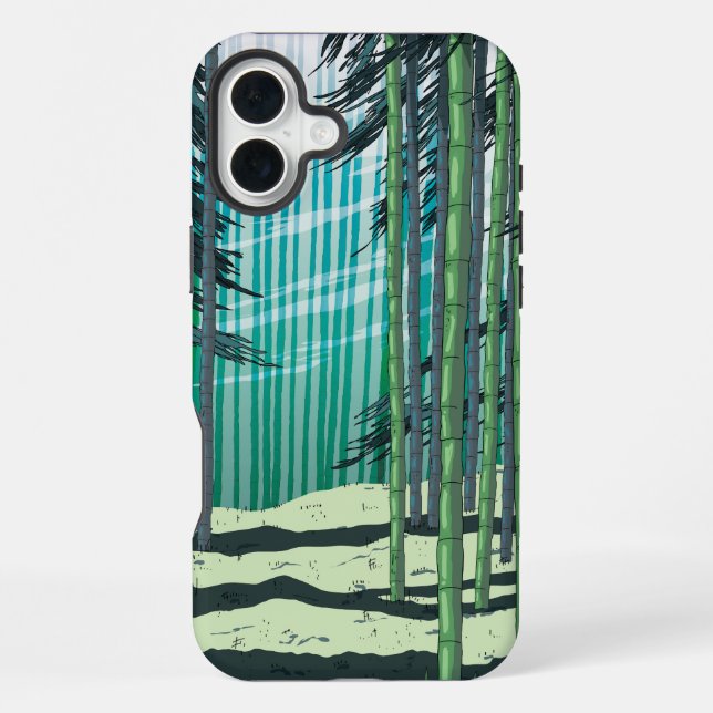 Bamboo Forest iPhone Case (Back)