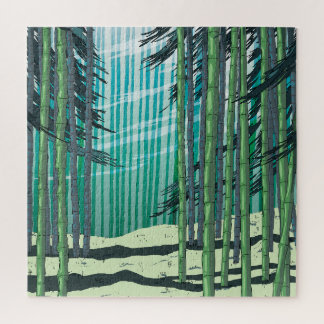 Bamboo Forest Jigsaw Puzzle