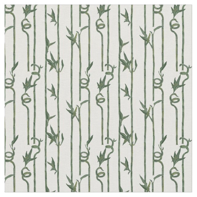 Bamboo forest plant  fabric (Close Up)