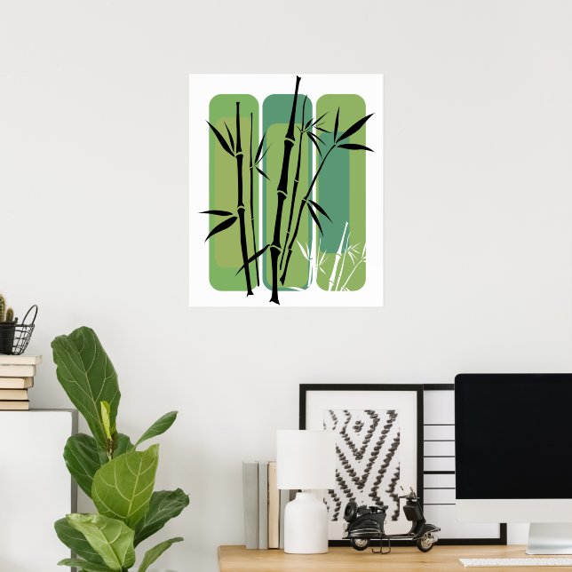 Bamboo Forest Poster (Home Office)