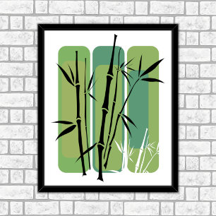 Bamboo Forest Poster