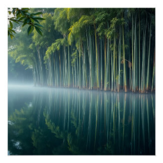 bamboo forest poster