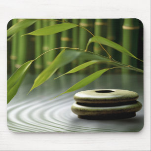 Bamboo Forest Tranquil Peaceful Nature  Mouse Pad