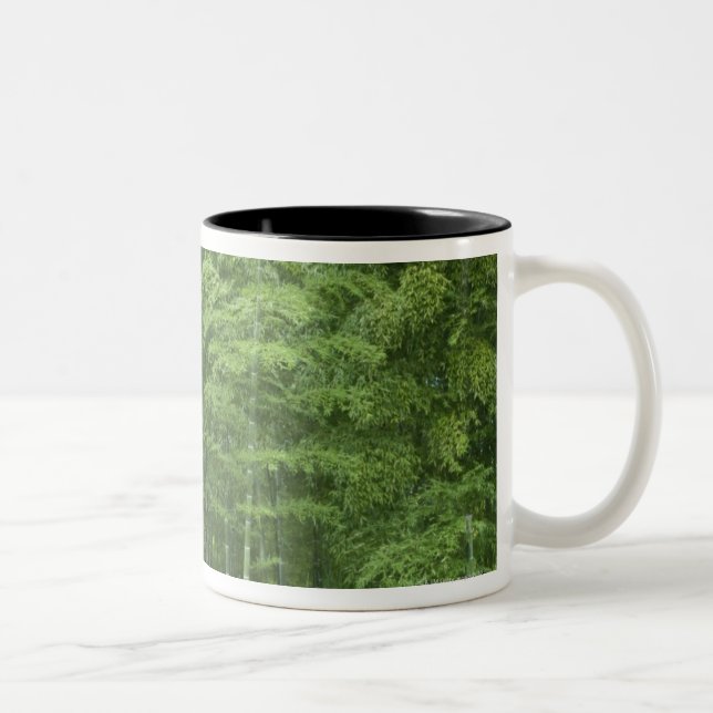 Bamboo Forest Two-Tone Coffee Mug (Right)