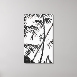 Bamboo in Spring Canvas Print