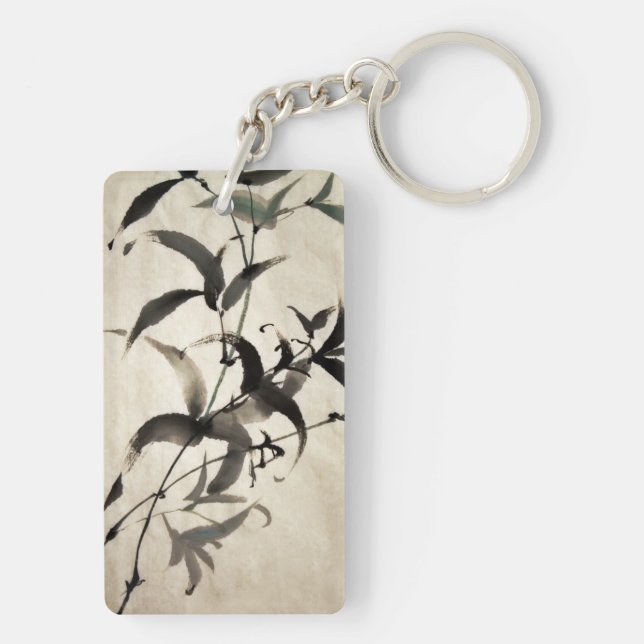 Bamboo Keychain (Back)