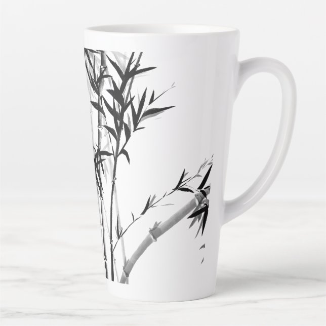 Bamboo  latte mug (Right)