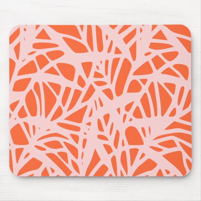 Bamboo Leaves Mouse Pad (Front)