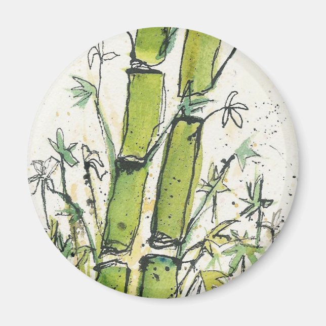 Bamboo Magnet (Front)