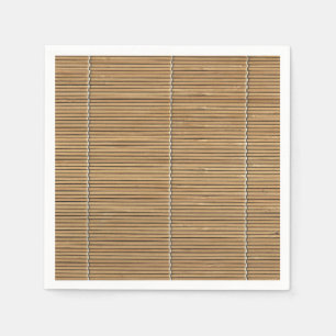 Bamboo Mat Standard Cocktail Napkin