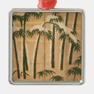 Bamboo, Momoyama Period Metal Ornament