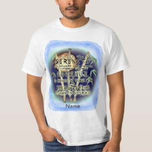 Bamboo Moon Serenity Prayer T-Shirt