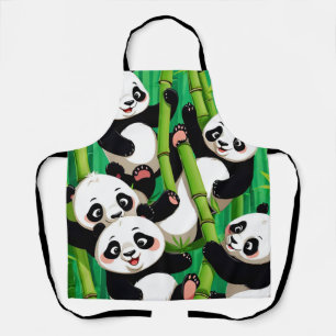 Bamboo Panda Apron