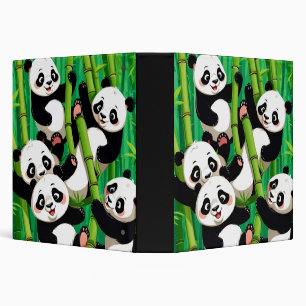 Bamboo Panda Binder