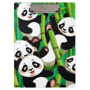 Bamboo Panda Clipboard