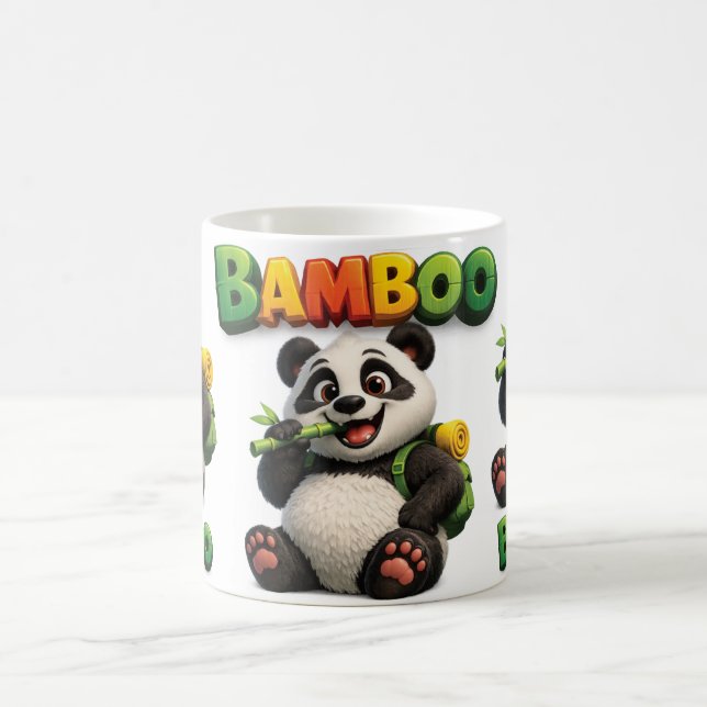 Bamboo Panda Coffee Mug (Center)