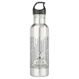Bamboo Panda Doodle 710 Ml Water Bottle