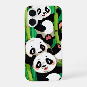 Bamboo Panda iPhone 16 Case