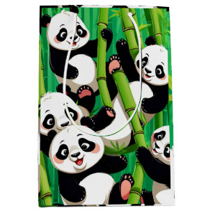 Bamboo Panda Medium Gift Bag