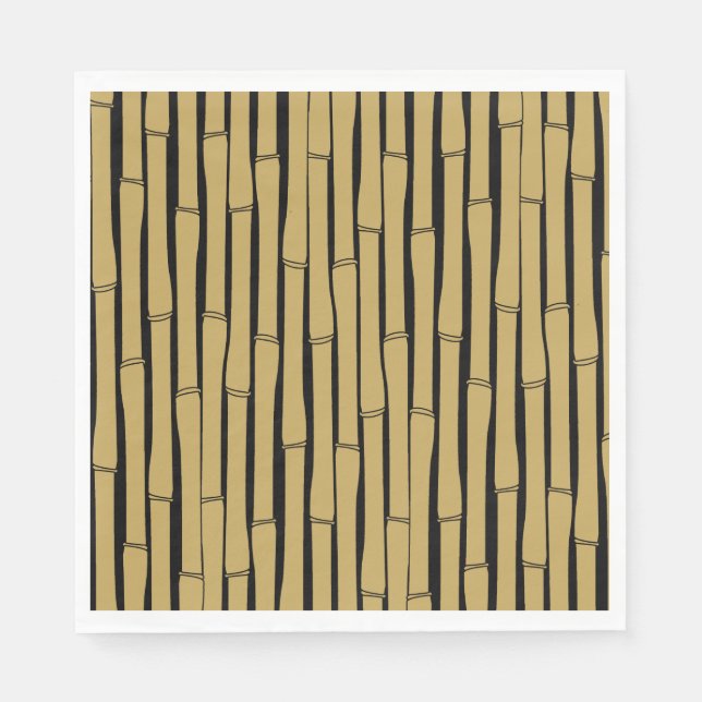 Bamboo Pattern Napkin (Front)