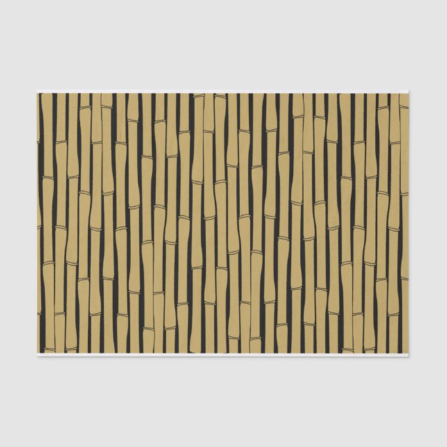 Bamboo Pattern Tissue Paper (Front)