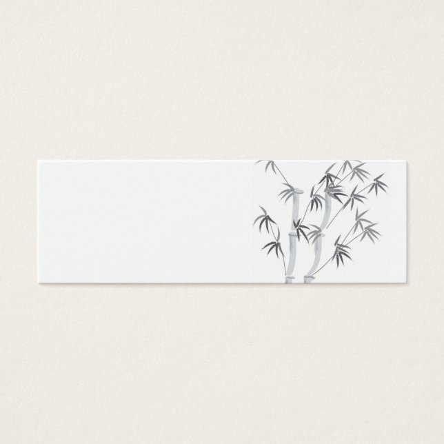 Bamboo profile card (Front)