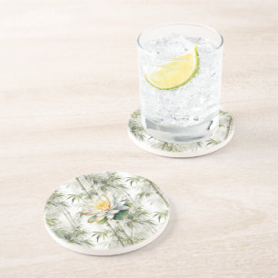 Bamboo Serenity Lotus Coaster