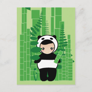 Bamboo Snack Postcard