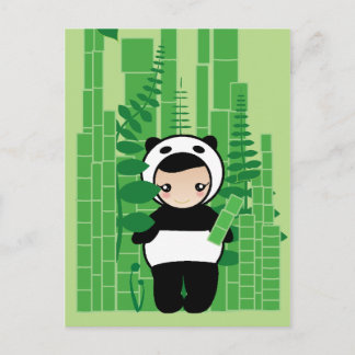 Bamboo Snack Postcard