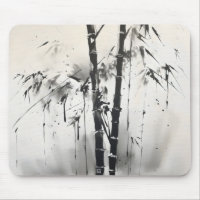 Bamboo Sumi-e Ink Painting