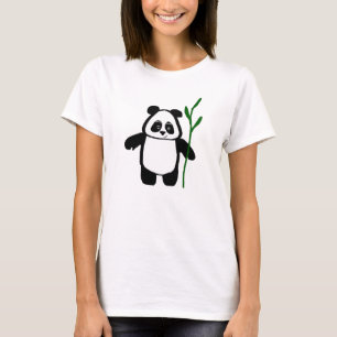 Bamboo the Panda Ladies Tshirt