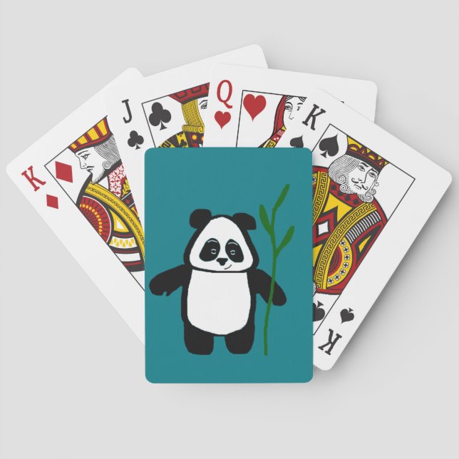 Bamboo the Panda Playing Cards (Back)