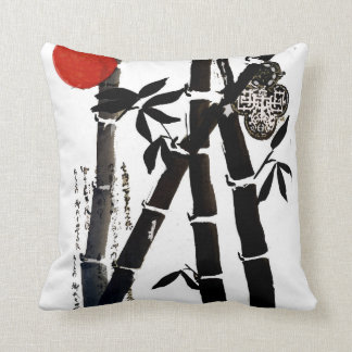 Bamboo Throw Pillow