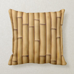 Bamboo Throw Pillow