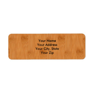 Bamboo Toast Wood Grain Look