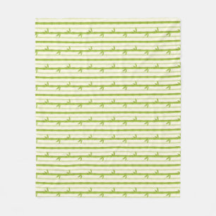 BAMBOO TREE CLEAR PATTERN DESIGN WRAPPING PAPER SH FLEECE BLANKET