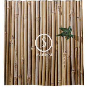 Bamboo Wall with Customizable Logo and Text