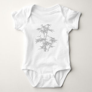 Bamboo Zen Japanese design Baby Bodysuit